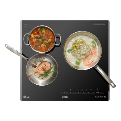 LG 디오스 하이브리드 전기레인지 빌트인 (인덕션 2구/하이라이트 1구) - 이미지 4