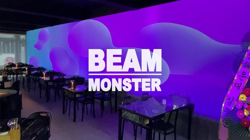 빔몬스터 프로젝터+미디어서버 양도